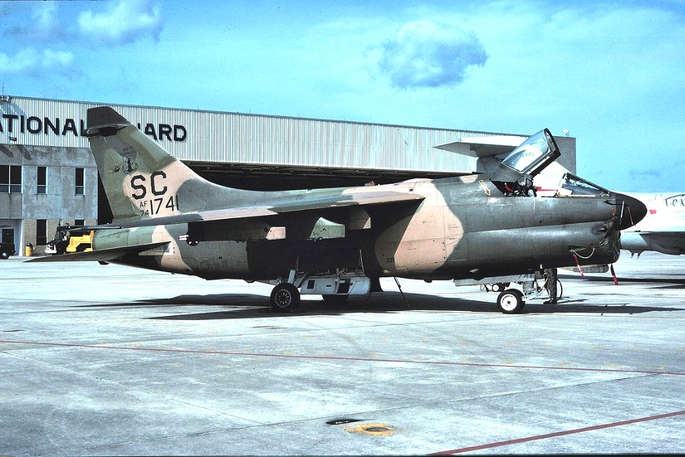 157th Tactical Fighter Squadron A-7D Corsair II 74-1741