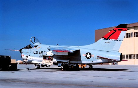 445th Flight Test Squadron YA-7D 67-14853 (Side View)