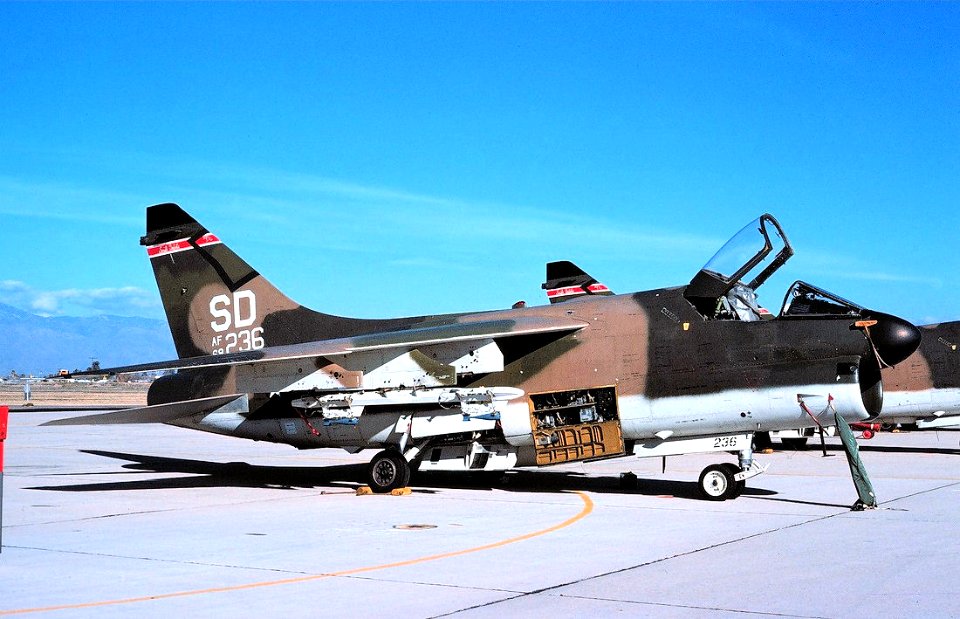 175th Tactical Fighter Squadron A-7D Corsair II 69-6236 2