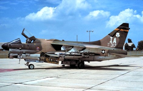 124th Tactical Fighter Squadron A-7D Corsair II 71-0317