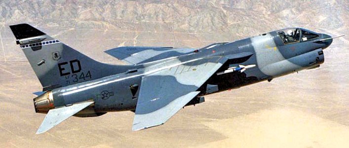 445th Flight Test Squadron YA-7F Corsair II 71-0344