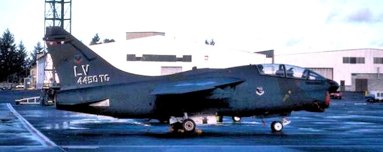 4451st Tactical Squadron A-7K Corsair II 79-0469