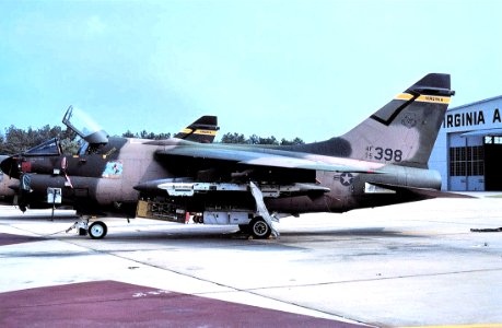 149th Tactical Fighter Squadron A-7D Corsair II 75-0398