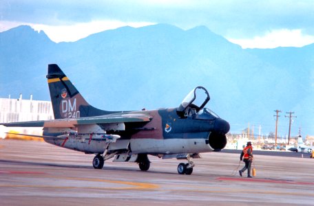 358th Tactial Fighter Squadron A-7D Corsir II 72-0240