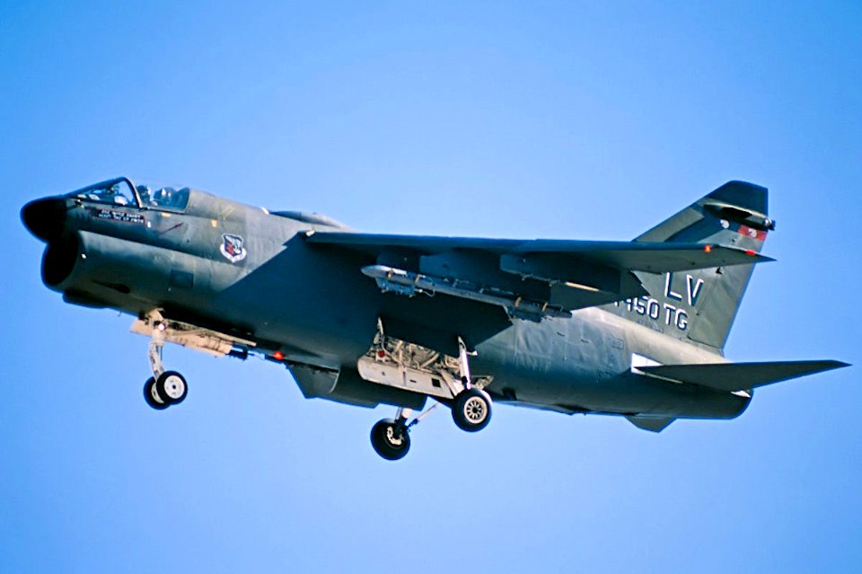 4451st Tactical Squadron A-7D Corsair II 69-6241 2