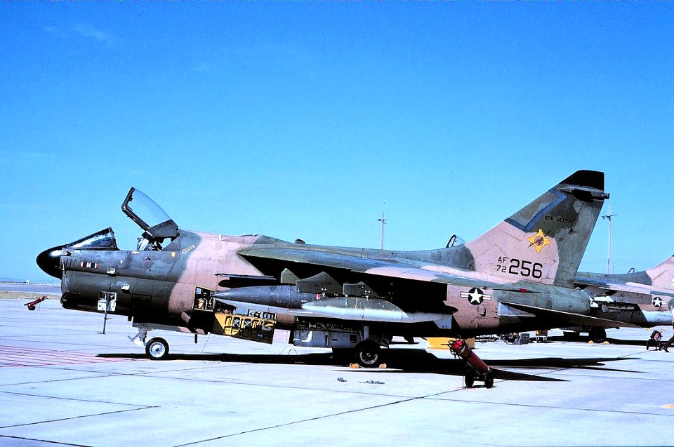 188th Tactical Fighter Squadron A-7D Corsair II 72-0256