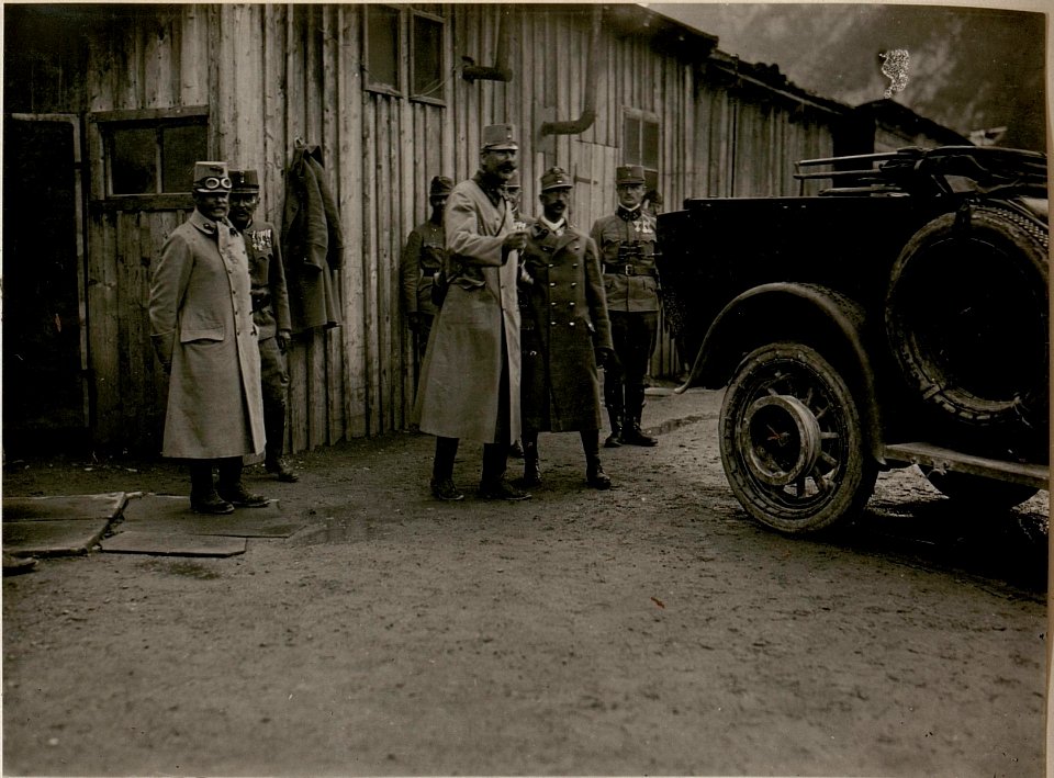 Sr.Kaiserl.Hoheit Erzh.Eugen in Raibl. (31-8.1917.) (BildID 15801671)