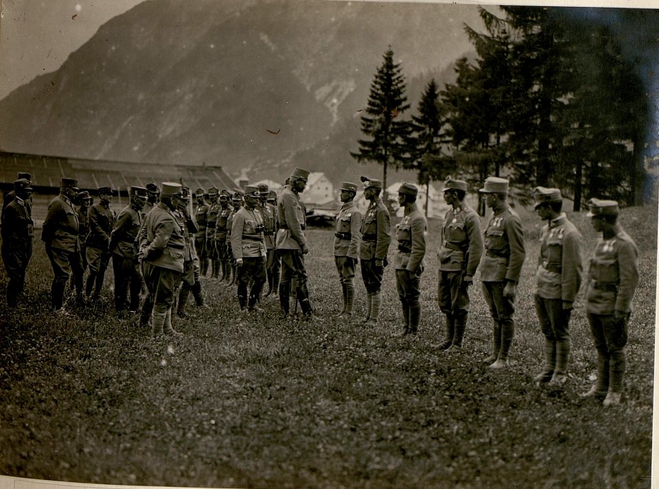 Sr.Kaiserl.Hoheit Erzh.Eugen in Raibl. (31-8.1917.) (BildID 15801664)