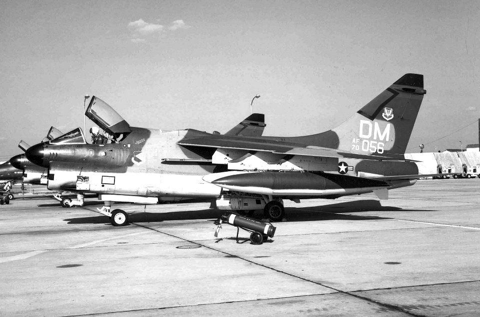 358th Tactial Fighter Squadron A-7D Corsir II 70-1056
