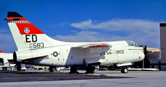 445th Flight Test Squadron YA-7D 67-14853