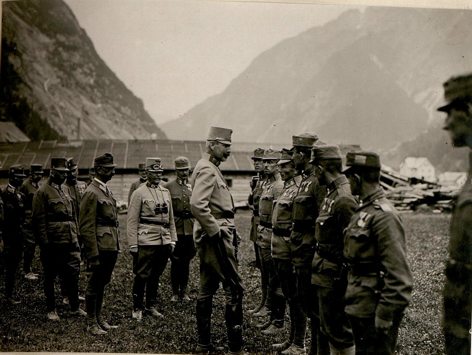 Sr.Kaiserl.Hoheit Erzh.Eugen in Raibl. (31-8.1917.) (BildID 15801650)