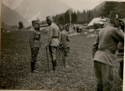 Sr.Kaiserl.Hoheit Erzh.Eugen in Raibl. (31-8.1917.) (BildID 15801606)