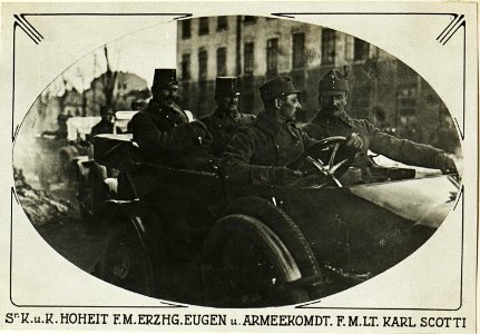 Sr.K.u.K. HOHEIT F.M.ERZHG.EUGEN u.ARMEEKOMDT.F.M.LT.KARL SCOTTI (BildID 15499483)