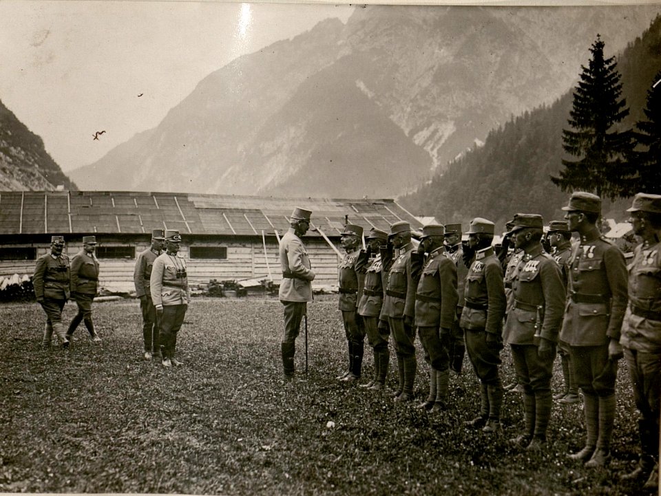 Sr.Kaiserl.Hoheit Erzh.Eugen in Raibl. (31-8.1917.) (BildID 15801643)
