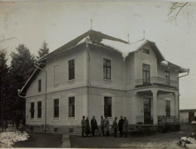 Sr. Exzl. BRUDERMANN mit Gstbs. Offizieren. (BildID 15448465)