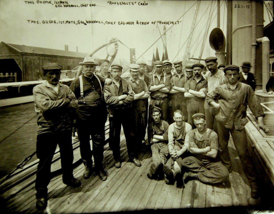 SS Roosevelt crew, Captain Robert Peary's North Pole Expedition, 1905-1906 (22231901506)