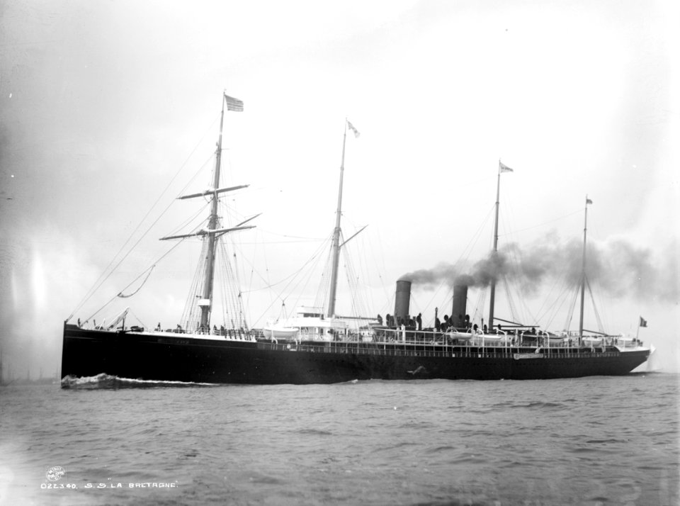 SS La Bretagne, 1890–1895