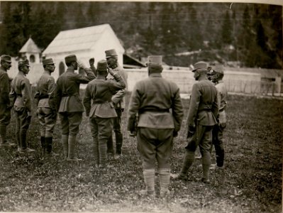 Sr.Kaiserl.Hoheit Erzh.Eugen in Raibl. (31-8.1917.) (BildID 15801629)