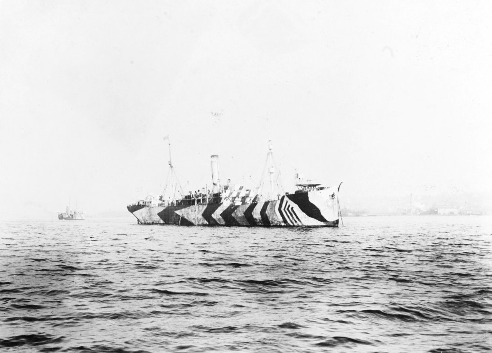 SS Ascutney dazzle
