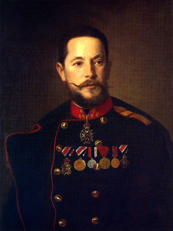 Srpski tabornik kapetan Milos S. Milojevic (1840-1897)