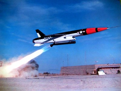 SSM-N-9 Regulus II missile launch c1957