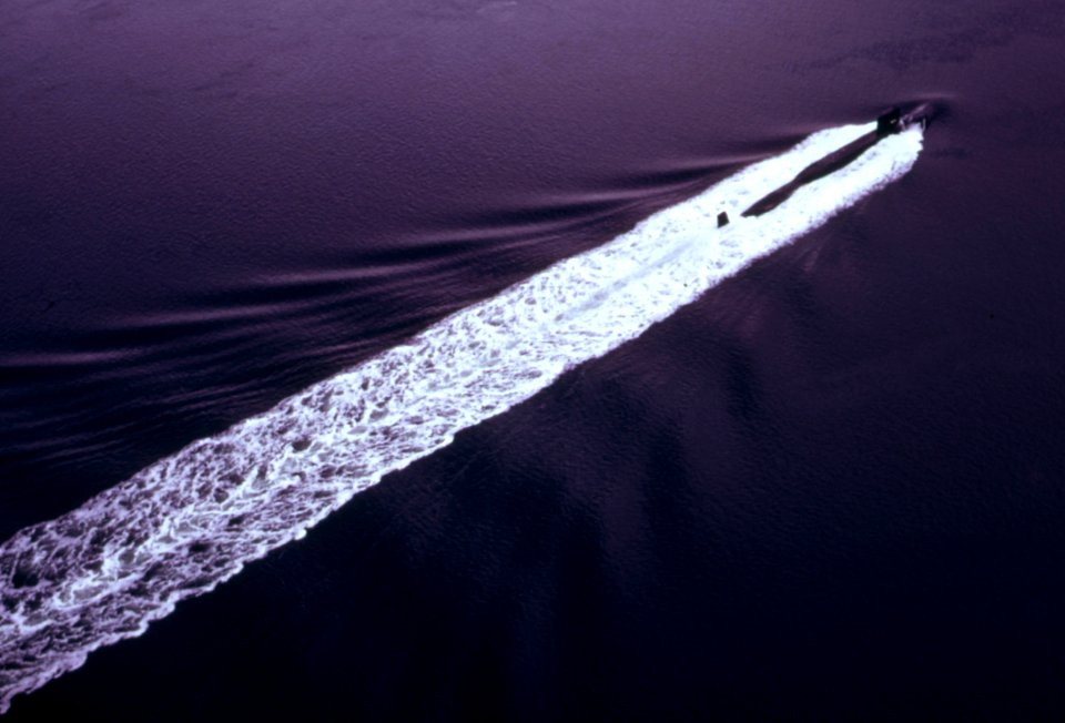 SSBN in Puget Sound in 1974