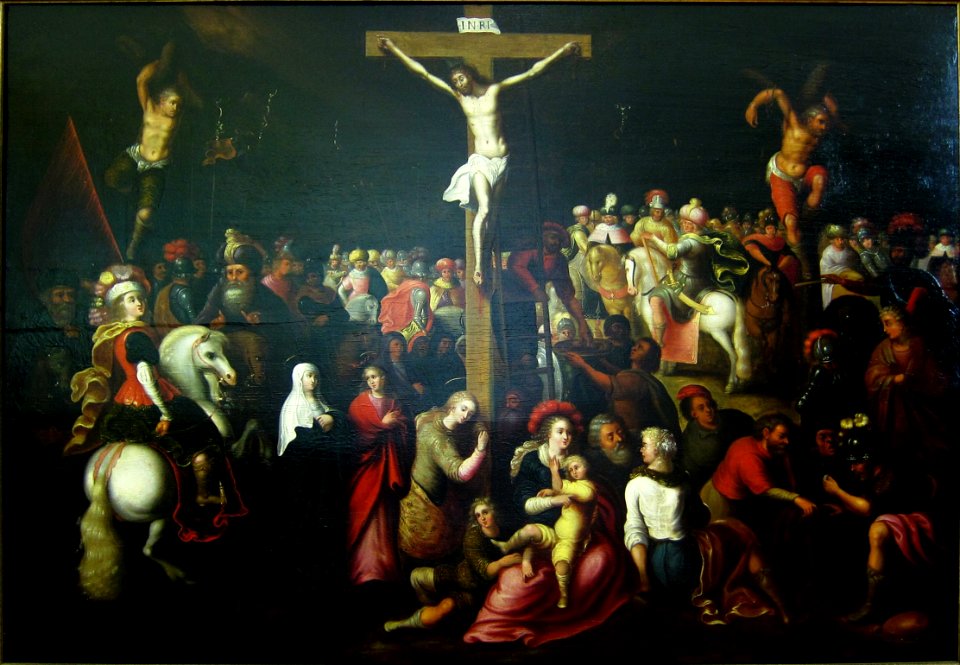 St amand maitre crucifixion calvaire