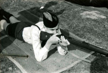 SS-opleidingskamp Avegoor - Fotodienst der NSB - NIOD - 186826