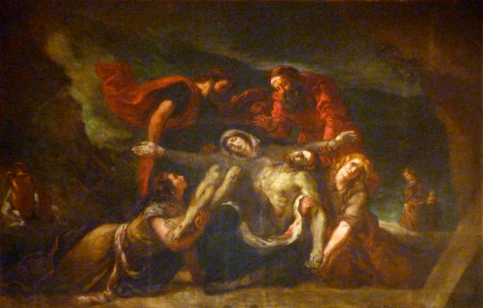St Denys Paris Delacroix Piéta