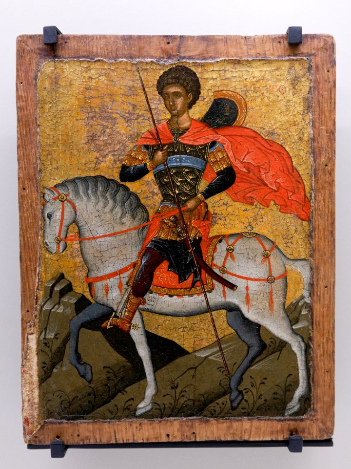St George riding Louvre MI351 n2