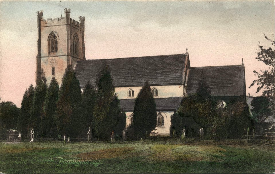 St James Boroughbridge postcard