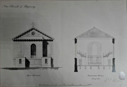 St Davids Church Rhymney - drawings (4a)