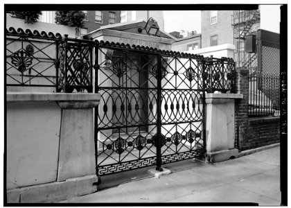 St Luke Epiphany HABS gate