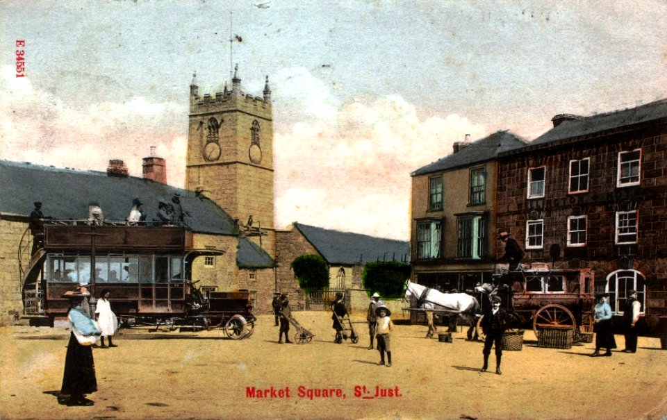 St Just Market Square