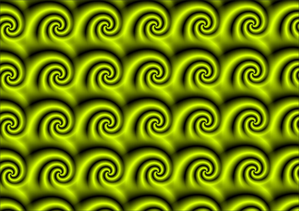 Texture decorative spiral
