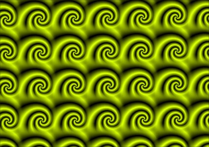 Texture decorative spiral