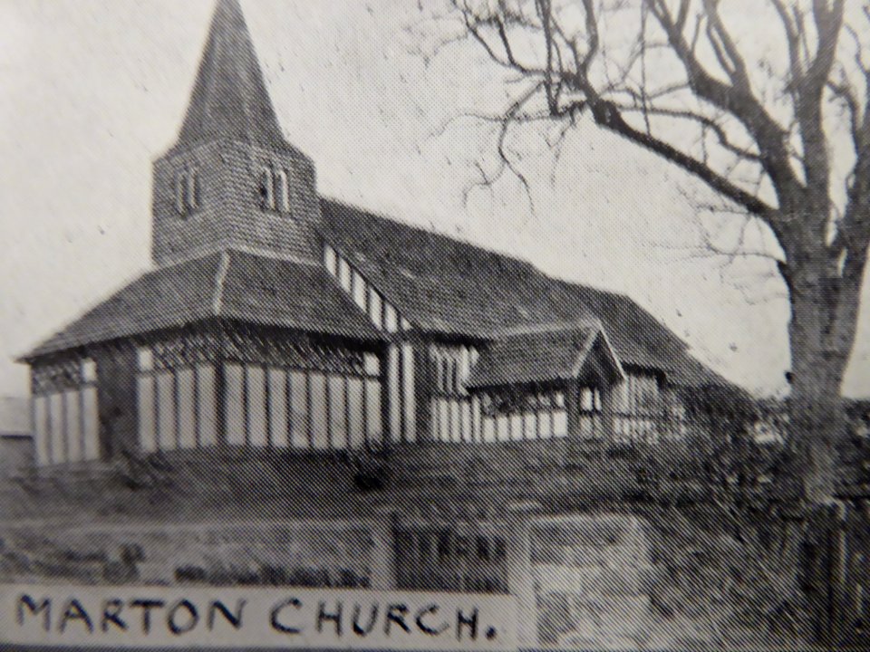 St James' and St Paul's Church, Marton in 1905