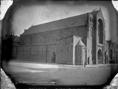 St Mary of the Angels Church, Cardiff in 1905 (4641307)