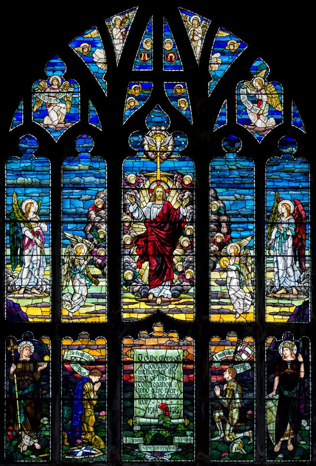 St Matthew's Church - Paisley - Stained Glass Window