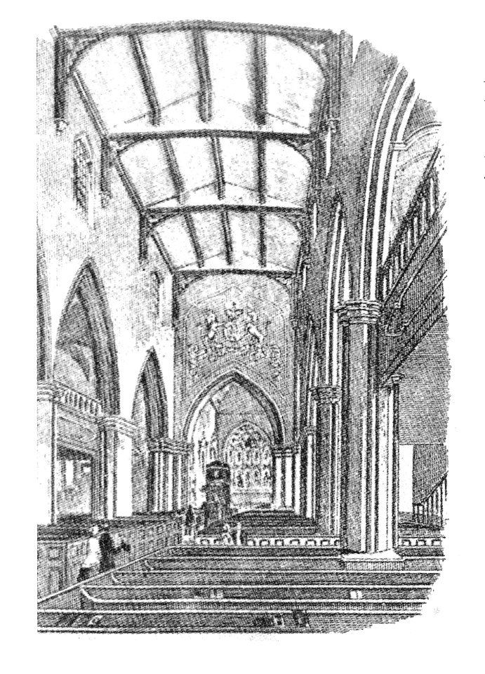 St Mary's Chesham interior pre-1869