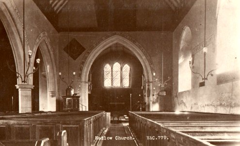 St Mary's Hadlow, interior photo