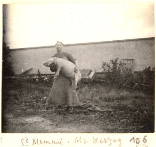 St Memmie. M-L. Herzog - Fonds Berthelé - 49Fi1870-106