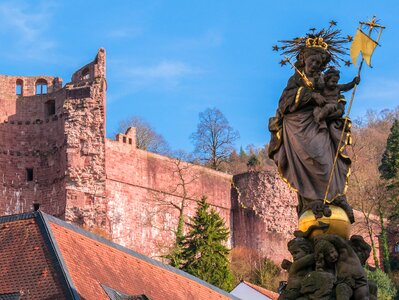 Heidelberg heidelberger schloss facade