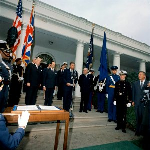 ST-C82-2-63. President John F. Kennedy Declares Sir Winston Churchill an Honorary Citizen of the United States