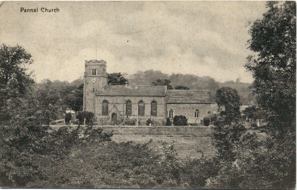 St Roberts Pannal postcard pre-1914