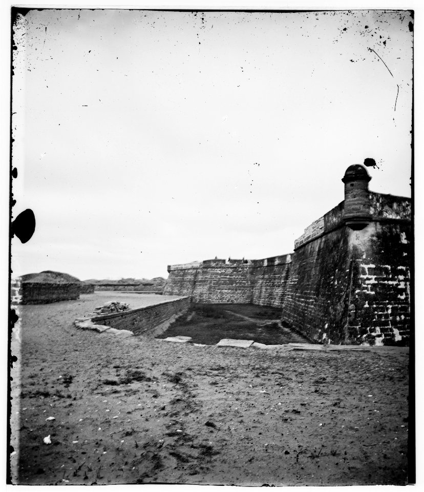 St. Augustine, Florida. Fort Marion LOC cwpb.03317