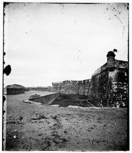 St. Augustine, Florida. Fort Marion LOC cwpb.03317