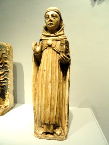 St Thomas Aquinas, Spain, 15th century - Nelson-Atkins Museum of Art - DSC08323