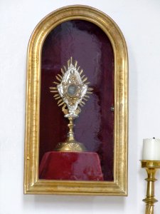 St. Afra in Lachen in Schwaben - Monstranz II