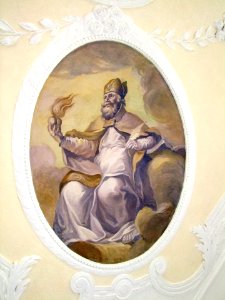 St. Afra in Lachen in Schwaben - Heiliger Augustinus